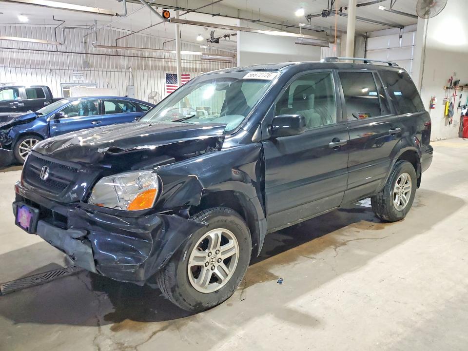56672726 :رقم المزاد ، 5FNYF18405B056043 vin ، 2005 Honda Pilot مزاد بيع
