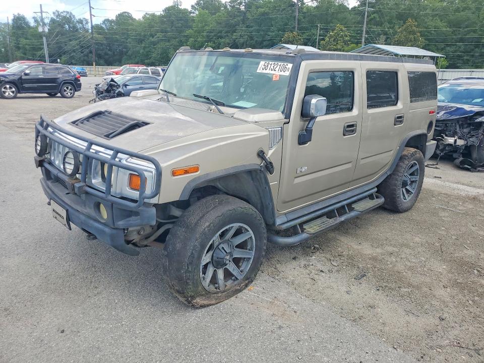 58132106 :رقم المزاد ، 5GRGN23UX3H145531 vin ، 2003 Hummer H2 مزاد بيع