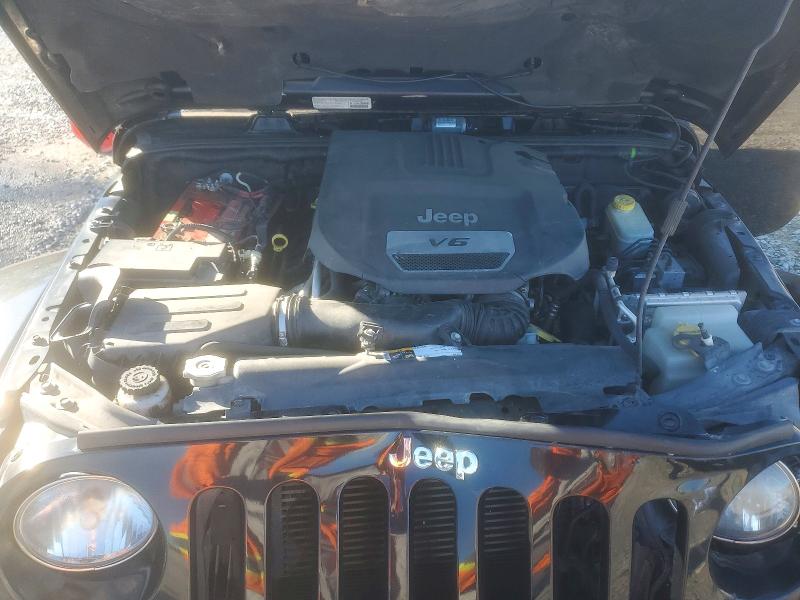 2014 Jeep Wrangler Unlimited მანქანა იყიდება აუქციონზე, vin: 1C4BJWEG0EL135452, აუქციონის ნომერი: 57018116