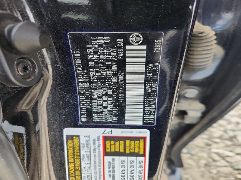 Продажа на аукционе авто 2014 Toyota Camry, vin: 4T1BF1FK0EU780521, номер лота: 59165946