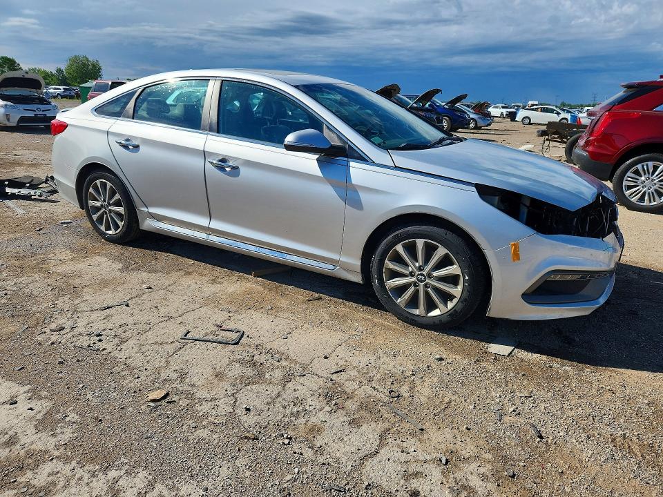 2017 Hyundai Sonata მანქანა იყიდება აუქციონზე, vin: 5NPE34AF8HH536023, აუქციონის ნომერი: 57369226