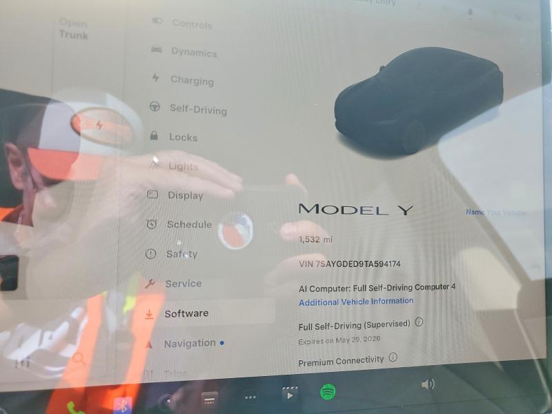 Продажа на аукционе авто 2026 Tesla Model Y, vin: 7SAYGDED9TA594174, номер лота: 54393786