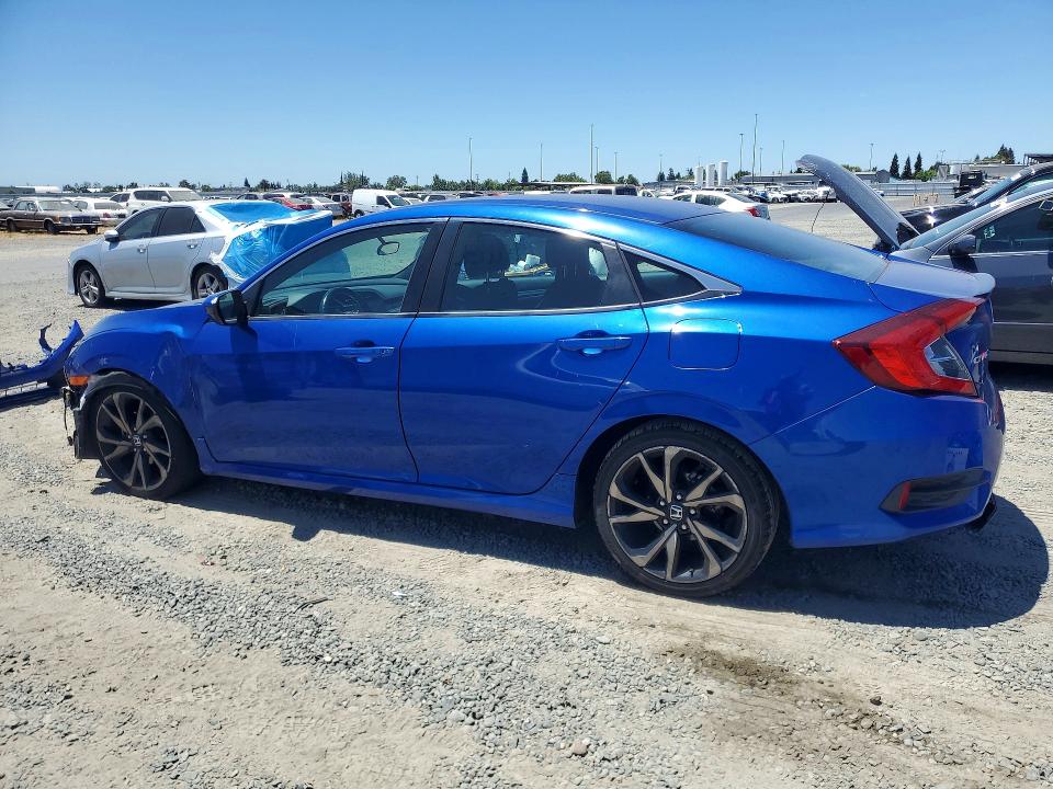 Продаж на аукціоні авто 2021 Honda Civic, vin: 2HGFC2F80MH537884, номер лоту: 58747316