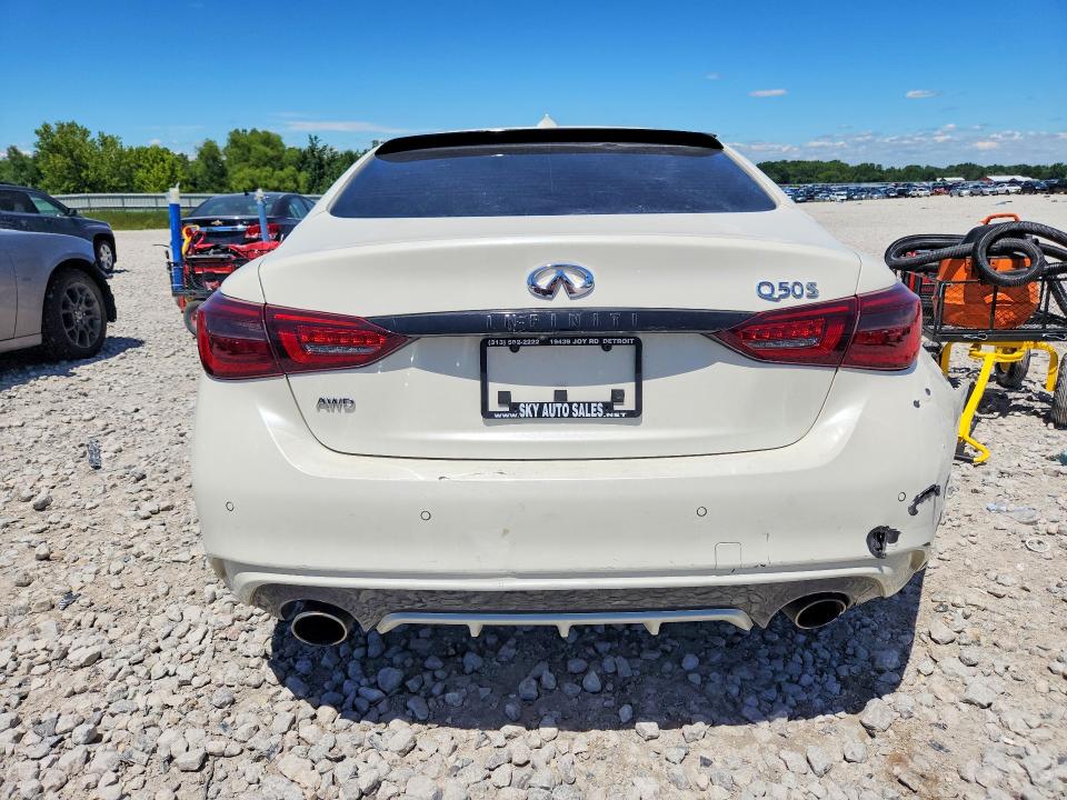 Продаж на аукціоні авто 2019 Infiniti Q50, vin: JN1EV7AR4KM555268, номер лоту: 57731626