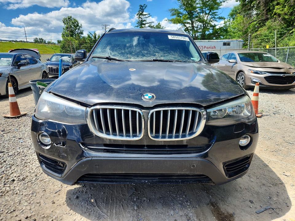 2015 Bmw X3 მანქანა იყიდება აუქციონზე, vin: 5UXWX9C50F0D45105, აუქციონის ნომერი: 58593786