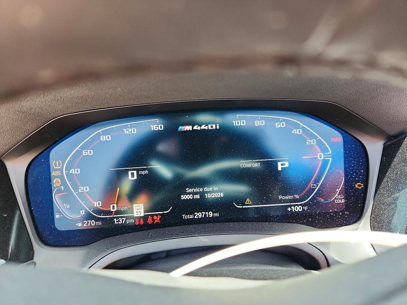 57514456 :رقم المزاد ، WBA53AT03PCM84587 vin ، 2023 Bmw M440i مزاد بيع