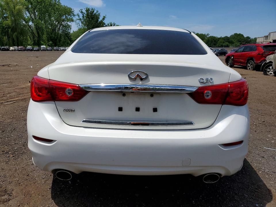 Продажа на аукционе авто 2015 Infiniti Q50, vin: JN1BV7AR9FM412499, номер лота: 55973026