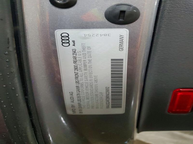 Aukcja sprzedaży 2019 Audi A7, vin: WAUS2AF28KN028892, numer aukcji: 56096036