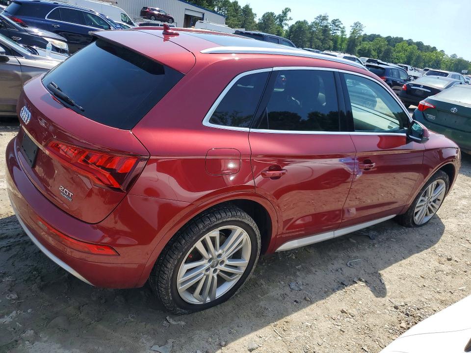 2018 Audi Q5 მანქანა იყიდება აუქციონზე, vin: WA1BNAFYXJ2221800, აუქციონის ნომერი: 79135105