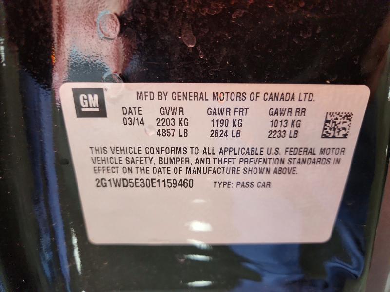 Продажа на аукционе авто 2014 Chevrolet Impala Limited, vin: 2G1WD5E30E1159460, номер лота: 56985966