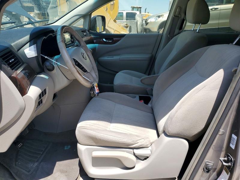 85976175 :رقم المزاد ، JN8AE2KP4F9126902 vin ، 2015 Nissan Quest مزاد بيع