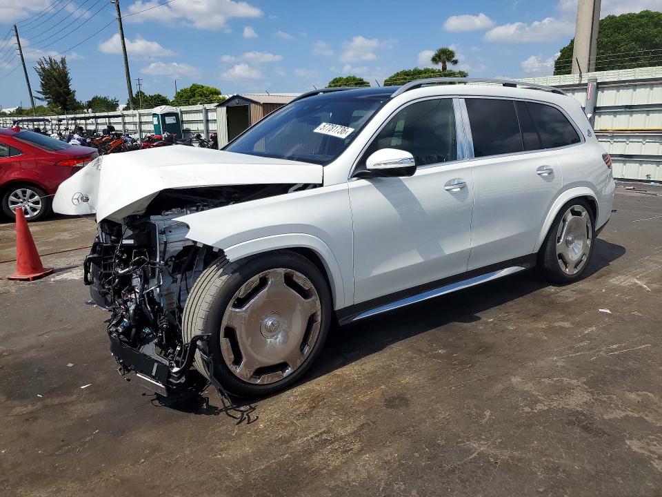 57781736 :رقم المزاد ، 4JGFF8HBXTB544278 vin ، 2026 Mercedes-benz Gls مزاد بيع