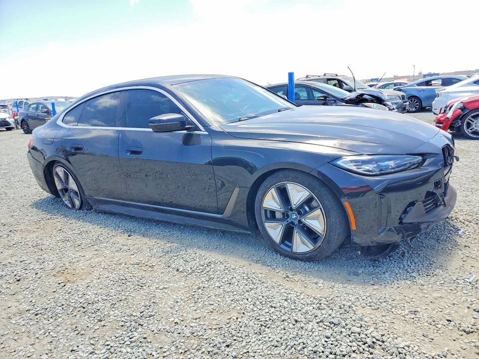 2024 Bmw I4 მანქანა იყიდება აუქციონზე, vin: WBY83FB06RFR94558, აუქციონის ნომერი: 57852306