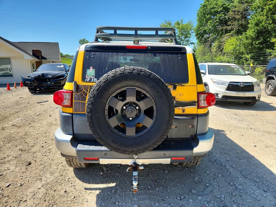 Aukcja sprzedaży 2007 Toyota Fj Cruiser, vin: JTEBU11F370019556, numer aukcji: 55725436