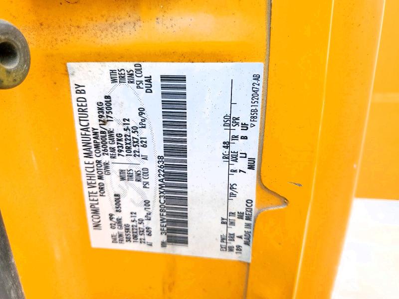 Продажа на аукционе авто 1999 Ford F800, vin: 3FEWF80C3XMA22638, номер лота: 55052826