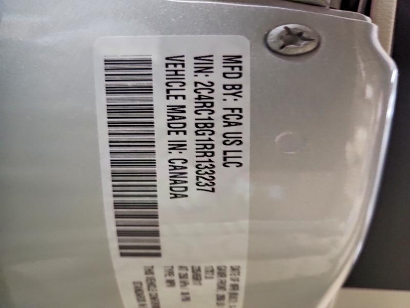 55995096 :رقم المزاد ، 2C4RC1BG1RR133237 vin ، 2024 Chrysler Pacifica مزاد بيع