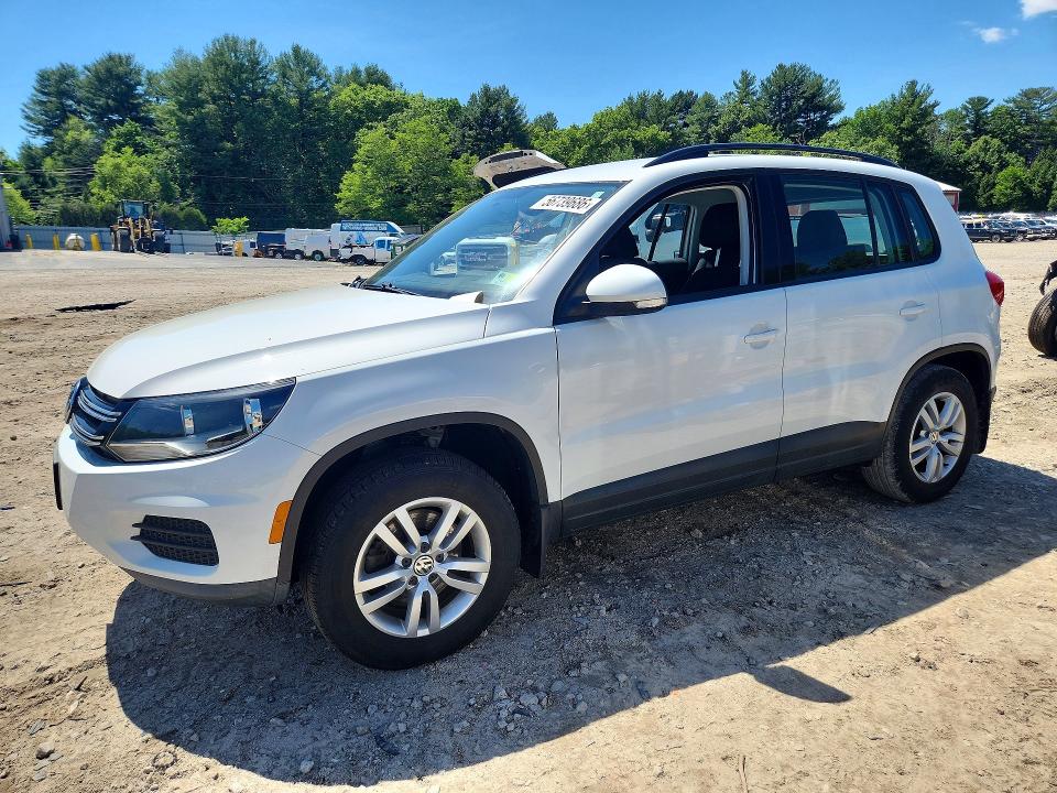 2015 Volkswagen Tiguan მანქანა იყიდება აუქციონზე, vin: WVGBV7AX5FW557650, აუქციონის ნომერი: 56739686