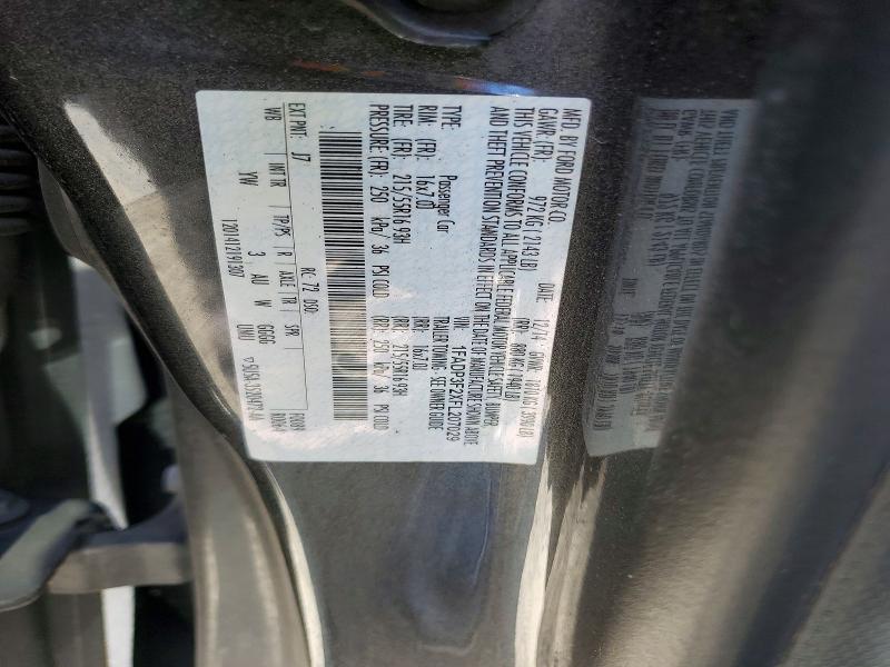 2015 Ford Focus მანქანა იყიდება აუქციონზე, vin: 1FADP3F2XFL207029, აუქციონის ნომერი: 57323136