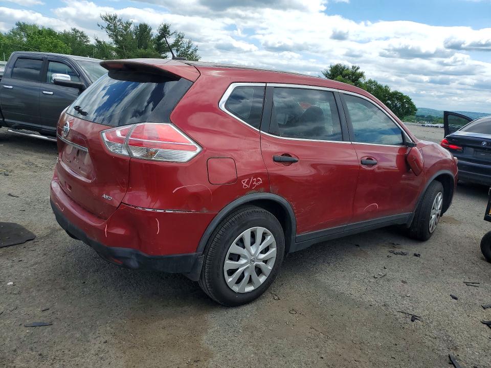 Продажа на аукционе авто 2016 Nissan Rogue, vin: KNMAT2MVXGP643356, номер лота: 56139866