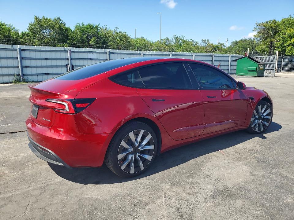 Aukcja sprzedaży 2025 Tesla Model 3, vin: 5YJ3E1EB4SF951871, numer aukcji: 58021396