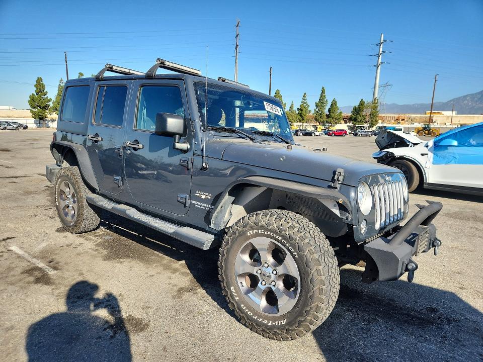 Aukcja sprzedaży 2017 Jeep Wrangler Unlimited, vin: 1C4BJWEG9HL573200, numer aukcji: 57566586