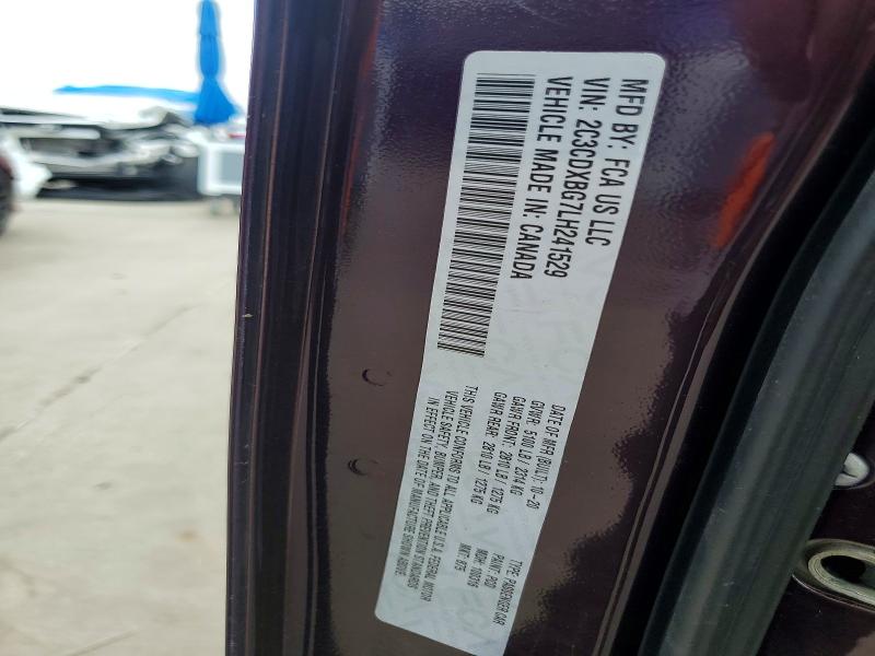 2020 Dodge Charger მანქანა იყიდება აუქციონზე, vin: 2C3CDXBG7LH241529, აუქციონის ნომერი: 57143246