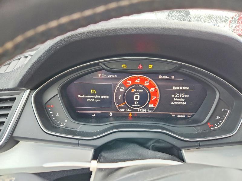 Aukcja sprzedaży 2020 Audi Sq5, vin: WA1B4AFY5L2091222, numer aukcji: 58349756