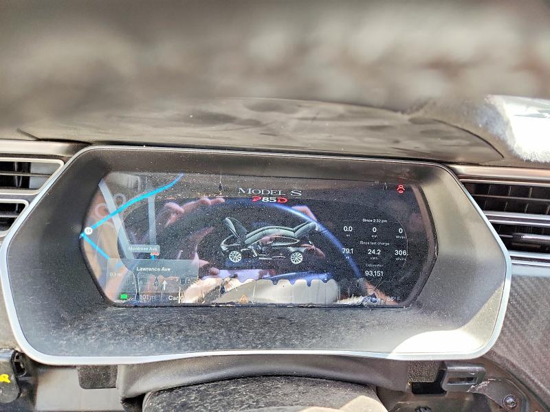 54885026 :رقم المزاد ، 5YJSA1E40FF112041 vin ، 2015 Tesla Model S مزاد بيع