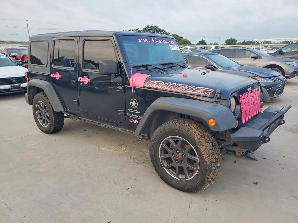 Продажа на аукционе авто 2014 Jeep Wrangler Unlimited, vin: 1C4BJWDG8EL292745, номер лота: 58529126