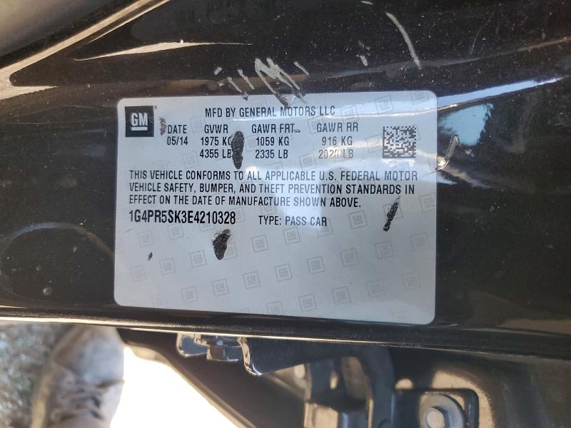 Aukcja sprzedaży 2014 Buick Verano, vin: 1G4PR5SK3E4210328, numer aukcji: 58841836