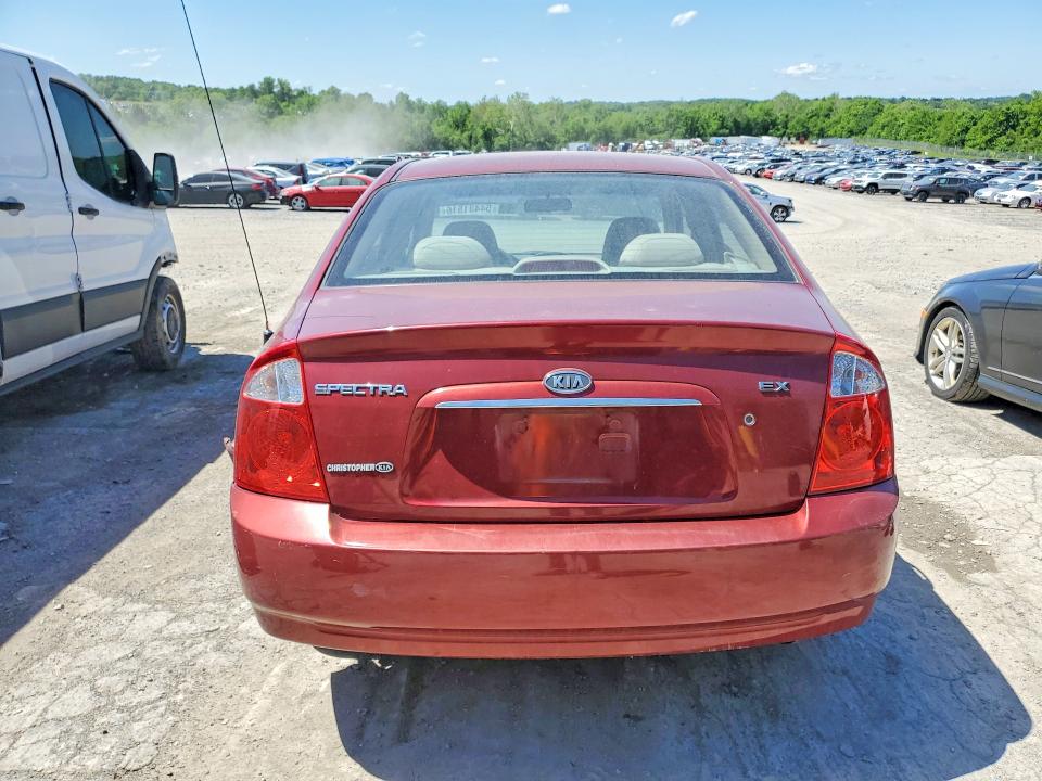 Продажа на аукционе авто 2005 Kia Spectra, vin: KNAFE121455114047, номер лота: 54431516