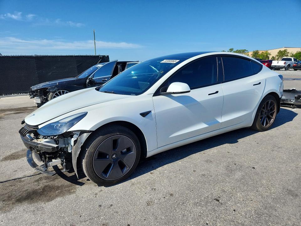 2023 Tesla Model 3 მანქანა იყიდება აუქციონზე, vin: 5YJ3E1EA2PF594253, აუქციონის ნომერი: 56968966