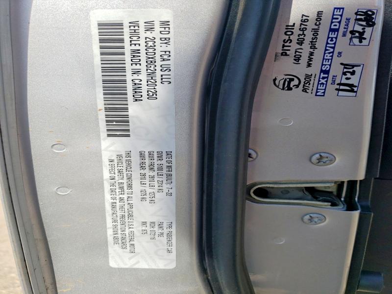 Продаж на аукціоні авто 2022 Dodge Charger, vin: 2C3CDXBG2NH201250, номер лоту: 56927236