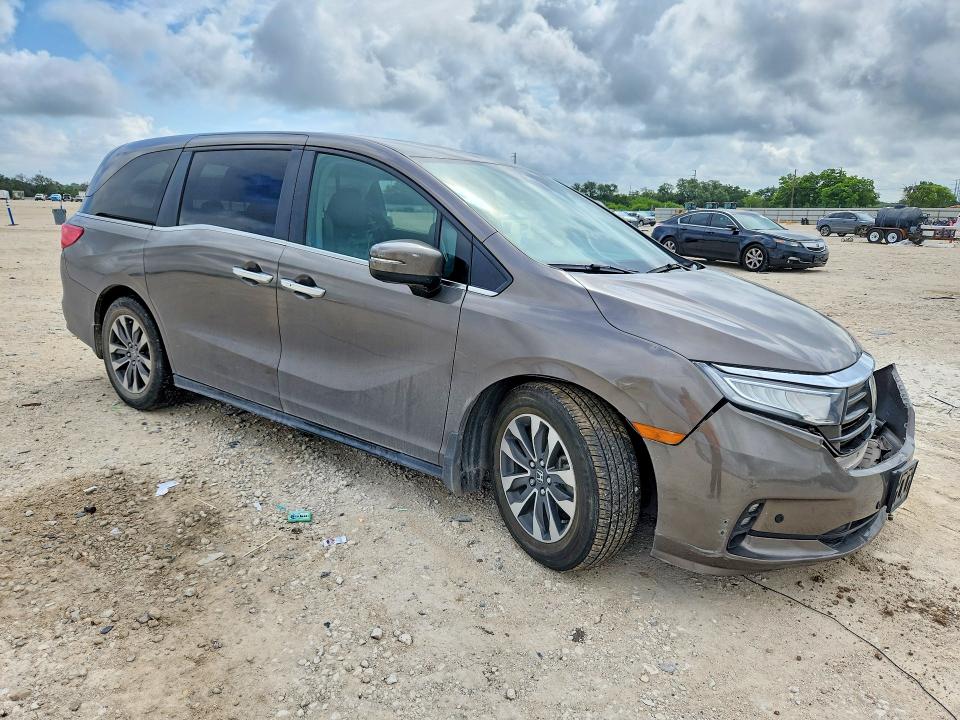 2022 Honda Odyssey მანქანა იყიდება აუქციონზე, vin: 5FNRL6H78NB041097, აუქციონის ნომერი: 55445916