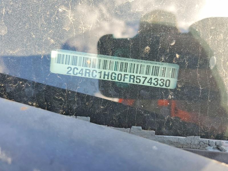 55572606 :رقم المزاد ، 2C4RC1HG0FR574330 vin ، 2015 Chrysler Town & Country مزاد بيع