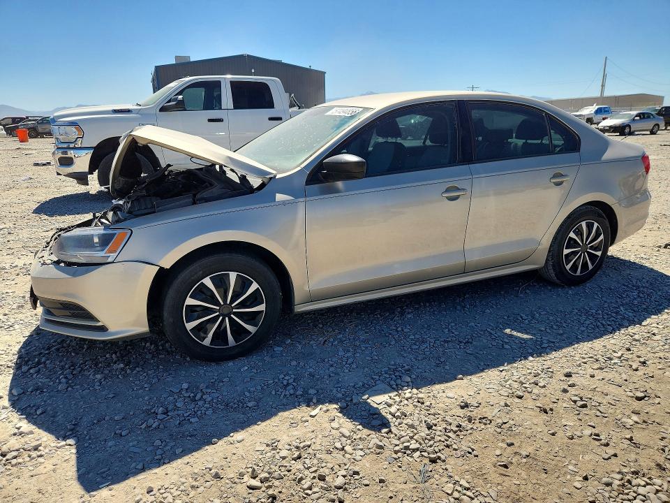 2015 Volkswagen Jetta მანქანა იყიდება აუქციონზე, vin: 3VW2K7AJ5FM266202, აუქციონის ნომერი: 57494856