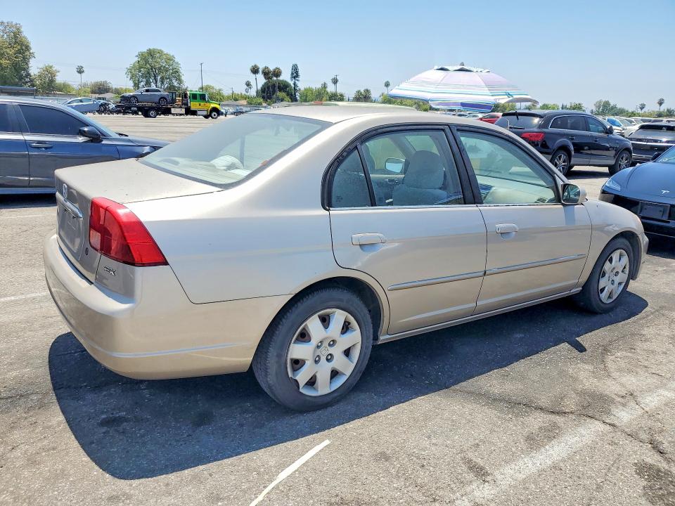 Продаж на аукціоні авто 2001 Honda Civic, vin: 2HGES26781H543787, номер лоту: 58332496