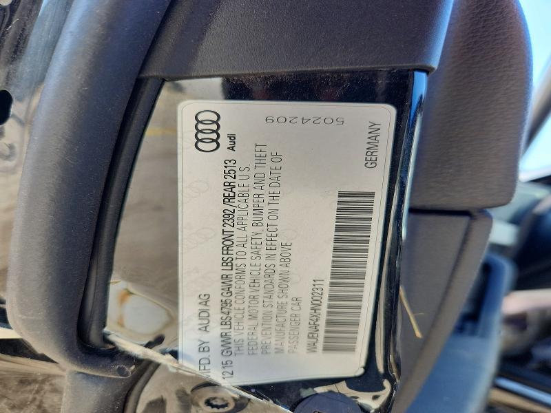 Aukcja sprzedaży 2017 Audi A4, vin: WAUENAF4XHN002311, numer aukcji: 56592656