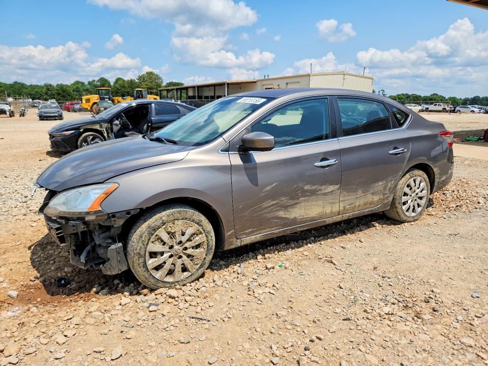 2015 Nissan Sentra მანქანა იყიდება აუქციონზე, vin: 3N1AB7AP5FL646202, აუქციონის ნომერი: 58816156