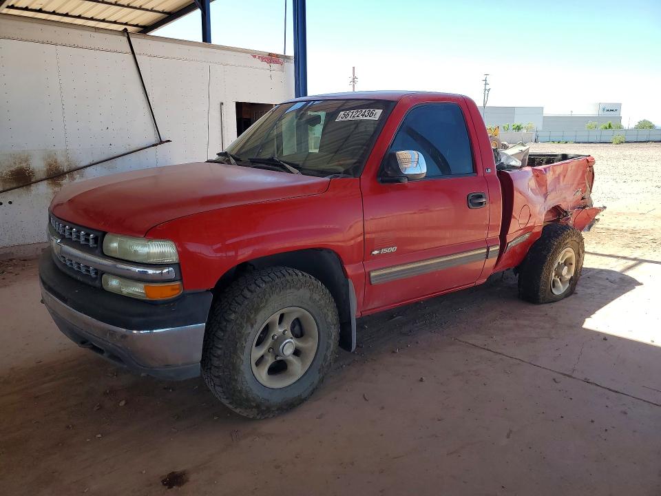 1999 Chevrolet Silverado მანქანა იყიდება აუქციონზე, vin: 1GCEK14T3XZ136462, აუქციონის ნომერი: 56122436