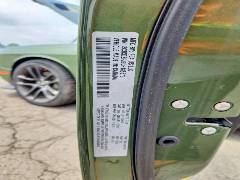55953726 :رقم المزاد ، 2C3CDZFJ9LH188673 vin ، 2020 Dodge Challenger مزاد بيع
