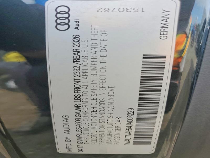 Продаж на аукціоні авто 2018 Audi A5, vin: WAUTNAF54JA008229, номер лоту: 55932506