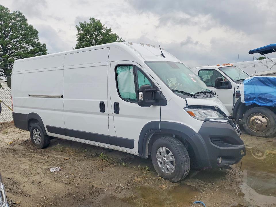 53536326 :رقم المزاد ، 3C6MRVJG9RE123047 vin ، 2024 Ram Promaster 3500 مزاد بيع