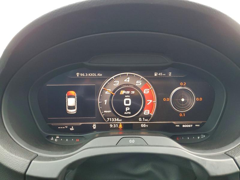 Aukcja sprzedaży 2019 Audi Rs3, vin: WUABWGFF2KA905884, numer aukcji: 58977926