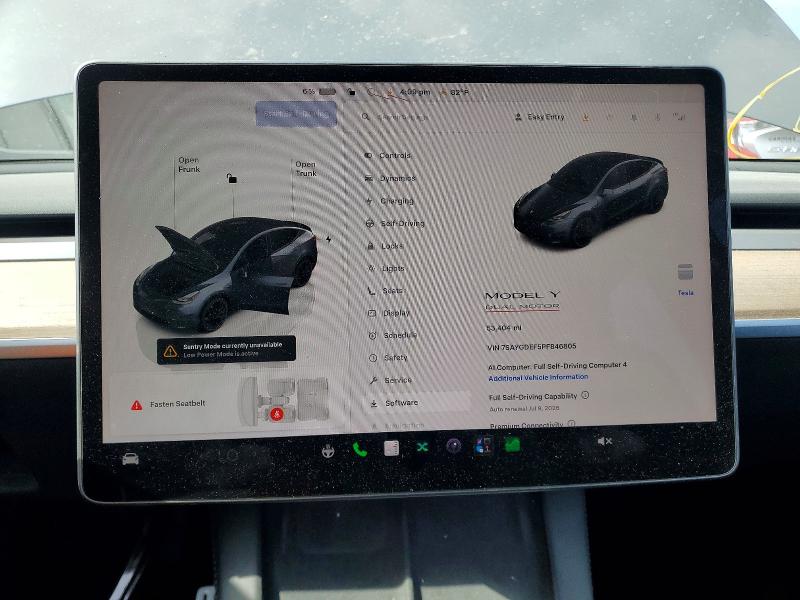 Продаж на аукціоні авто 2023 Tesla Model Y, vin: 7SAYGDEF5PF846805, номер лоту: 58319156