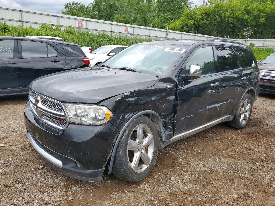 58001206 :رقم المزاد ، 1D4SE5GT6BC695936 vin ، 2011 Dodge Durango مزاد بيع