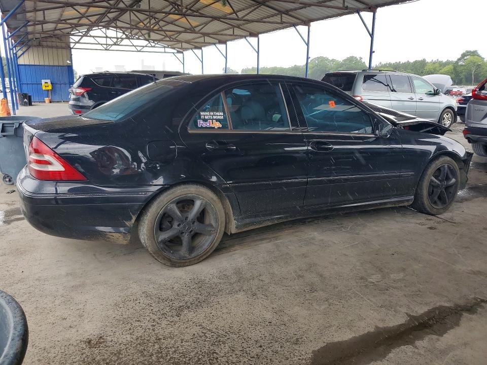 58008706 :رقم المزاد ، WDBRF40J55F704381 vin ، 2005 Mercedes-benz C مزاد بيع