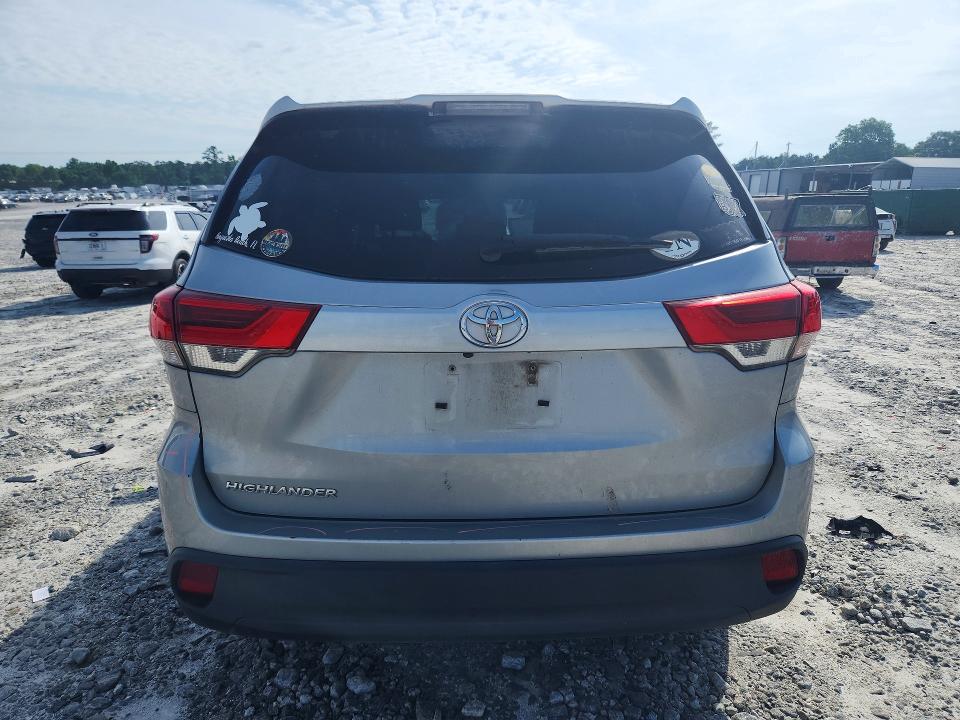 2019 Toyota Highlander მანქანა იყიდება აუქციონზე, vin: 5TDZZRFH5KS325810, აუქციონის ნომერი: 55209036