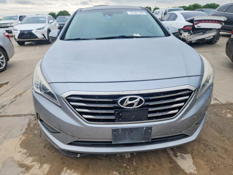 57367596 :رقم المزاد ، 5NPE34AF4FH076162 vin ، 2015 Hyundai Sonata مزاد بيع