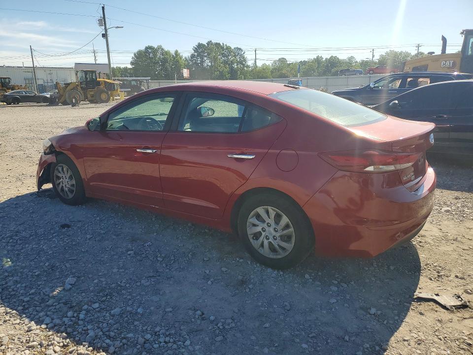 2017 Hyundai Elantra მანქანა იყიდება აუქციონზე, vin: KMHD74LFXHU077611, აუქციონის ნომერი: 58195206